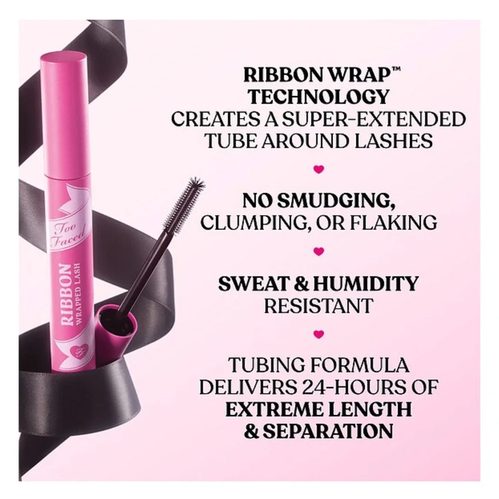 Too Faced Mascara and Eyeshadow Set - Pink, Purple, Black